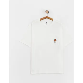 Pánské tričko Converse Mushroom Star Chevron (optical white) XL, bílá