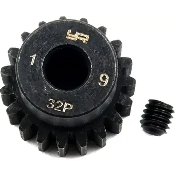 RC náhradní díl Yeah Racing HD Ocelový pastorek 19T, 32DP, 5mm