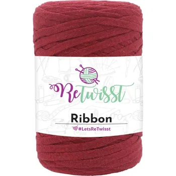 Příze Ribbon ReTwisst 30 vínovo červená