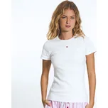 Reserved - Sada 2 bavlněných triček s aplikací - pastelově růžová - 017HQ-03X - 017HQ-03X-XXL