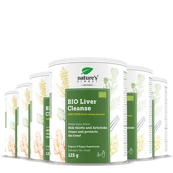 100% Ostropestřec Mariánský + Artičok | 6x Liver Cleanse od Nature's Finest | Veganský Produkt pro Obnovu Jater