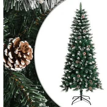 Vánoční stromek Umělý vánoční stromek se stojanem zelený 150 cm PVC - 8720287110163