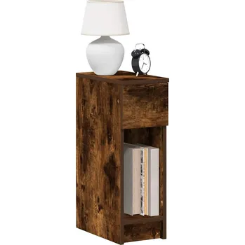 Noční stolek Noční stolek se zásuvkou kouřový dub 20x36x60 cm - 8721158575821