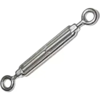 Šroub Napínák oko-oko M5, zploštělé zakončení, nerezavějící ocel A4