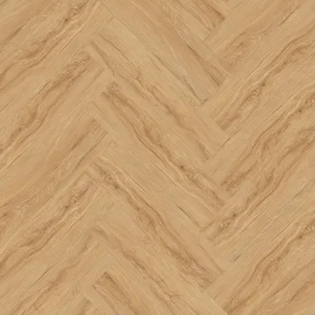 Stavebniny Vinylová podlaha BRASED Ecoline Herringbone HB lepený 9560 Buk vita