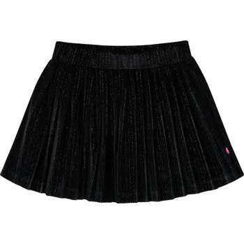Dívčí sukně Dětská plisovaná sukně s lurexem černá 116 - 8721012130456