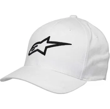 Pokrývka hlavy Alpinestars Pánská bílá kšiltovka AGELESS CURVE HAT Alpinestars 1017-81010 2010 - S-M