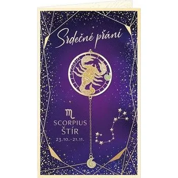 ARGUS Přání k narozeninám se zvěrokruhem ŠTÍR 15-6489c