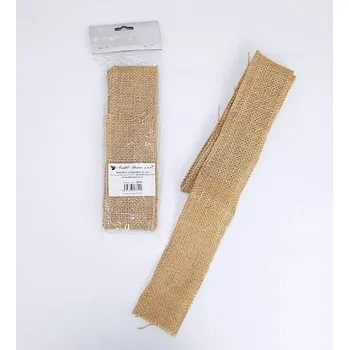 Stuha Stuha jutová 6 cm/ 2 m / 2836