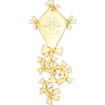 Hra na zahradu Dřevěný výřez drak, 10 x 23 cm