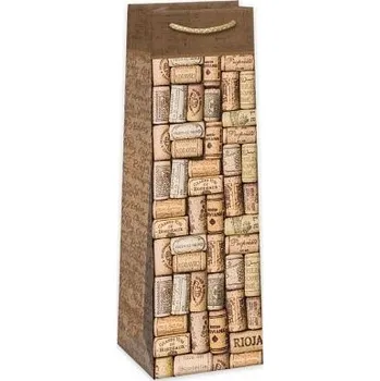 Dárková taška ARGUS Dárková papírová taška na víno (12 x 40 cm) 07370636