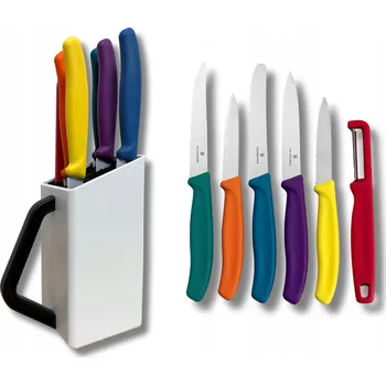 Kuchyňský nůž Victorinox 6.7126.4C1, sada 5 nožů a škrabky, Swiss Classic