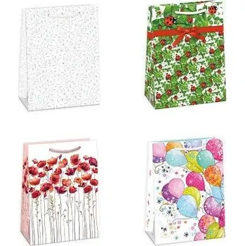 Dárková taška ARGUS Dárková papírová taška 23 x 32 cm mix 12 ks 07550025