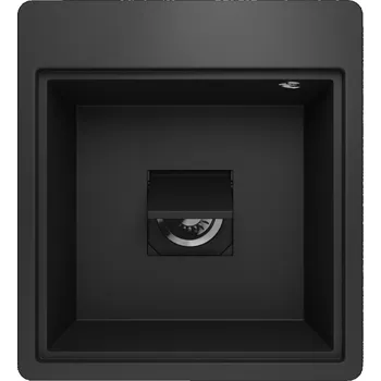 Granitový dřez Jednokomorový dřez Lavello granit černý