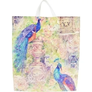 Taška 45 x 40 s uchy pávi