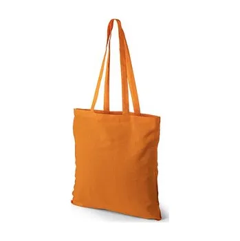 Bavlněná taška 16l ORANŽOVÁ dl. ručky