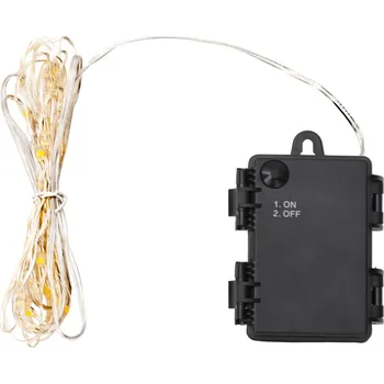 Vánoční dekorace Světelný LED řetěz s 66 LED diodami a ventilátorem 660 cm - 8720845544201