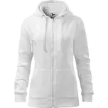 MALFINI Trendy Zipper 411 Mikina dámská - XS bílá