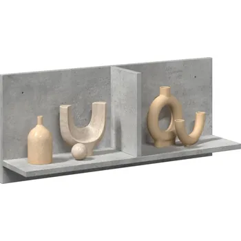 Příborník do zásuvky Nástěnná skříňka 70x16,5x30 cm betonově šedá kompozitní dřevo - 8721158391414