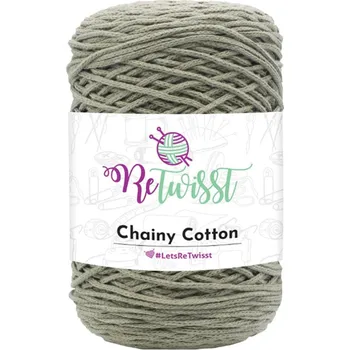 Příze ReTwisst Chainy Cotton 16 olivové