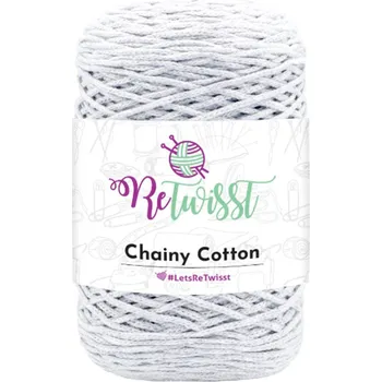Příze ReTwisst Chainy Cotton 1 bílá