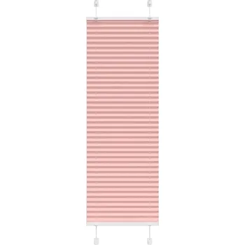 Roleta Plisovaná roleta růžová 45x150cm Šířka látky 44,4 cm Polyester - 8721158357397