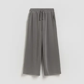 Dětská móda Reserved - Teplákové kalhoty s modalem - tmavě šedá - 158HN-90X - 158HN-90X-140