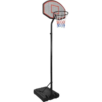 Míčový sport Basketbalový koš černý 282–352 cm polyethylen - 8720287101796