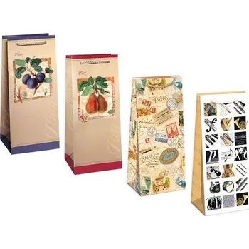 Dárková taška ARGUS Dárková papírová taška (13 x 29.5 cm) mix 12 ks 07750009