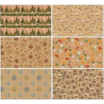 Balící papír ARGUS Balící papír NATUR MIX box 60 rolí 09400001