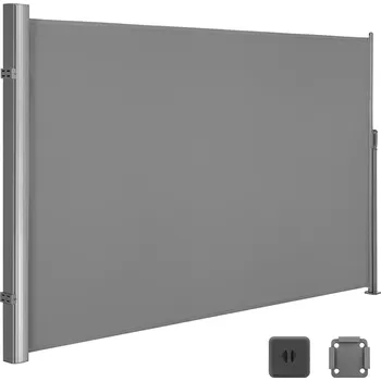 Stínicí technika Boční markýza Orrine II 180x350 cm šedá