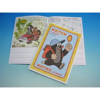 omalovánky Omalovánky A5 Krtek a škola