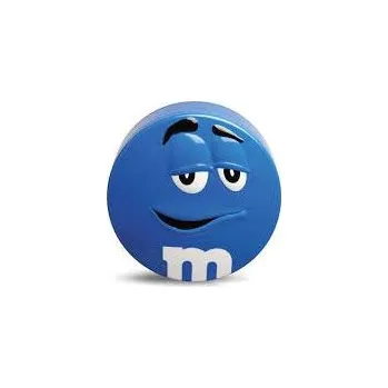 Čokoláda M&M čokoládové dražé 200g v dóze - MODRÁ