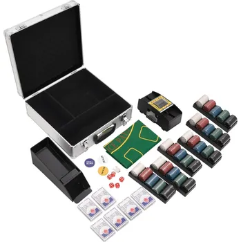 Pokerové sada Sada žetonů na poker 600 ks 4 g - 8721012105003