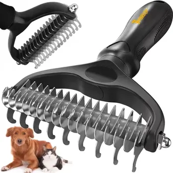 Péče o srst a drápky Vyčesávací hřeben na srst a podsadu