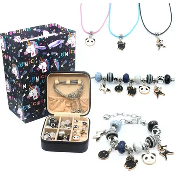 Výtvarná sada Sada na výrobu šperků Flor de Cristal Night