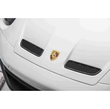 Dětské elektrovozidlo Beneo Elektrické autíčko Porsche 911GT3 24V 4x4, bílé, dvojité sedadlo, 2,4GHz dálkové ovládání, USB/AUX vstup, 200W motory, odpružení, lithiová baterie, LED světla vpředu a vzadu, ORIGINÁLNÍ licence