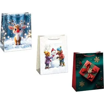 Dárková taška ARGUS Dárková papírová taška T8 (29 x 38 cm) mix 12 ks 08830005