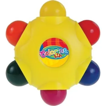 Colorino voskovky hvězda 6 barev