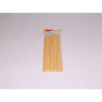 Jednorázové nádobí Špejle s hrotem 30 cm bambusové – 100 ks