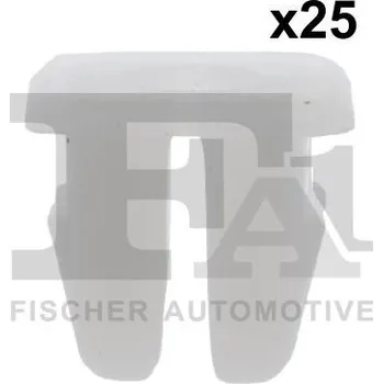 Lišta karosérie Klip, ozdobná / ochranná lišta FA1 33-60001.25