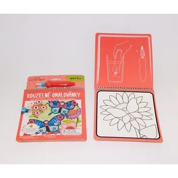 omalovánky Kreativní set Kouzelné omalovánky MOTÝLI /A460/