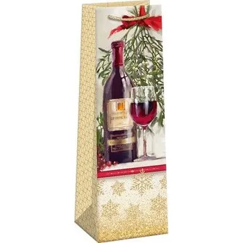Dárková taška ARGUS Dárková papírová taška na víno (12 x 40 cm) 08330446