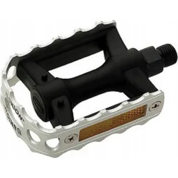 Pedál na kolo Platformové pedály UNION SP-940A stříbrné