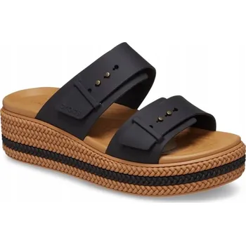 Dámské sandále Dámské nazouváky Crocs CROCS BROOKLYN WOVEN BUCKLE W 209978 velikost 39,5