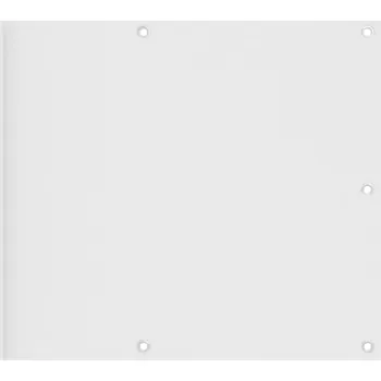 Stínicí technika Balkónová zástěna bílá 75 x 300 cm oxfordská látka - 8720286117019