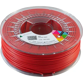 Filament ABS filament rubínově červený 1,75 mm Smartfil 0,75 kg
