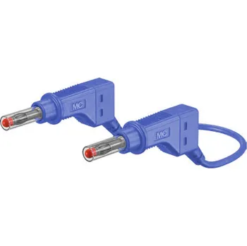 Měřicí kabel XZG410/SIL modrá - Prodlužovací vodič (66.9406-20023)