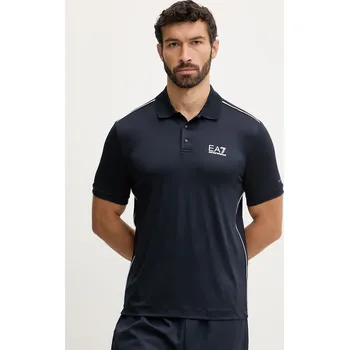 Pánské tričko Polo tričko EA7 Emporio Armani AF22175.7M001524 námořnická modř 59X, vel. S