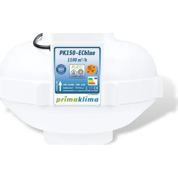 potrubní ventilátor PrimaKlima Prima Klima PK150-ECblue 150 mm, 1100 m3/h, ventilátor s EC motorem